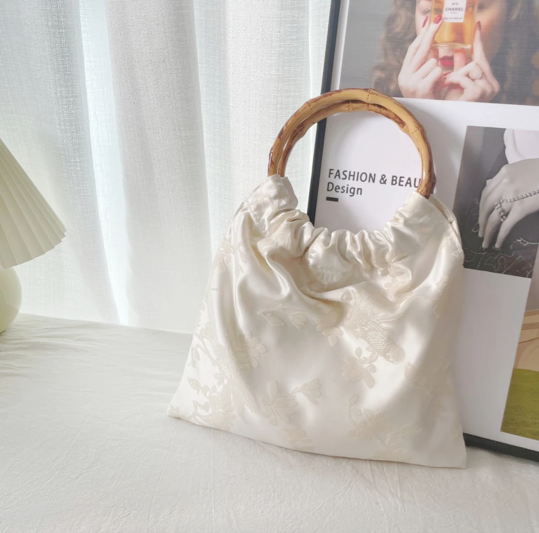 新中式包包女2024新款国风包文艺ins布包时尚百搭小众手拎包女