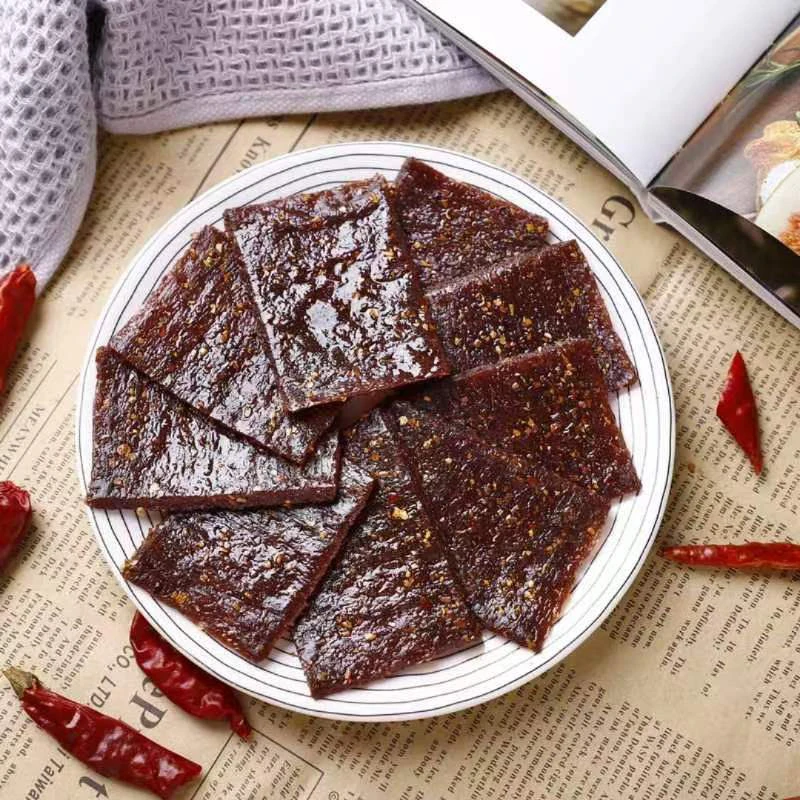 泡椒牛板筋泡椒臭干子正宗经典包装美味地道口味素食辣条爽口