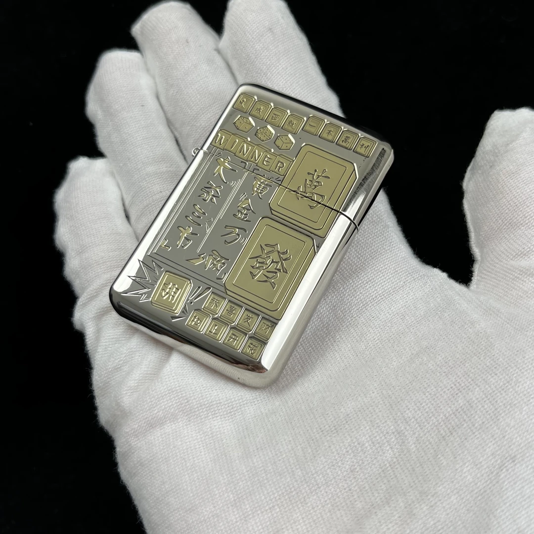 ZORRO佐罗正品790白镍黄金万两三代密封油仓防风创意煤油打火机