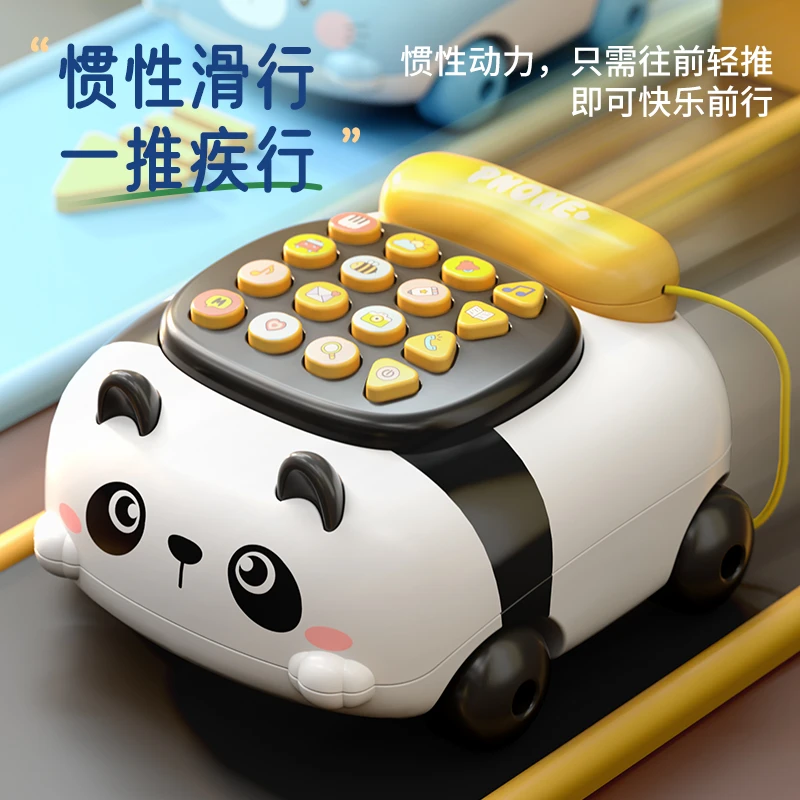 宝宝玩具早教6个月以上音乐机儿童仿真1一3岁婴儿多功能座机2