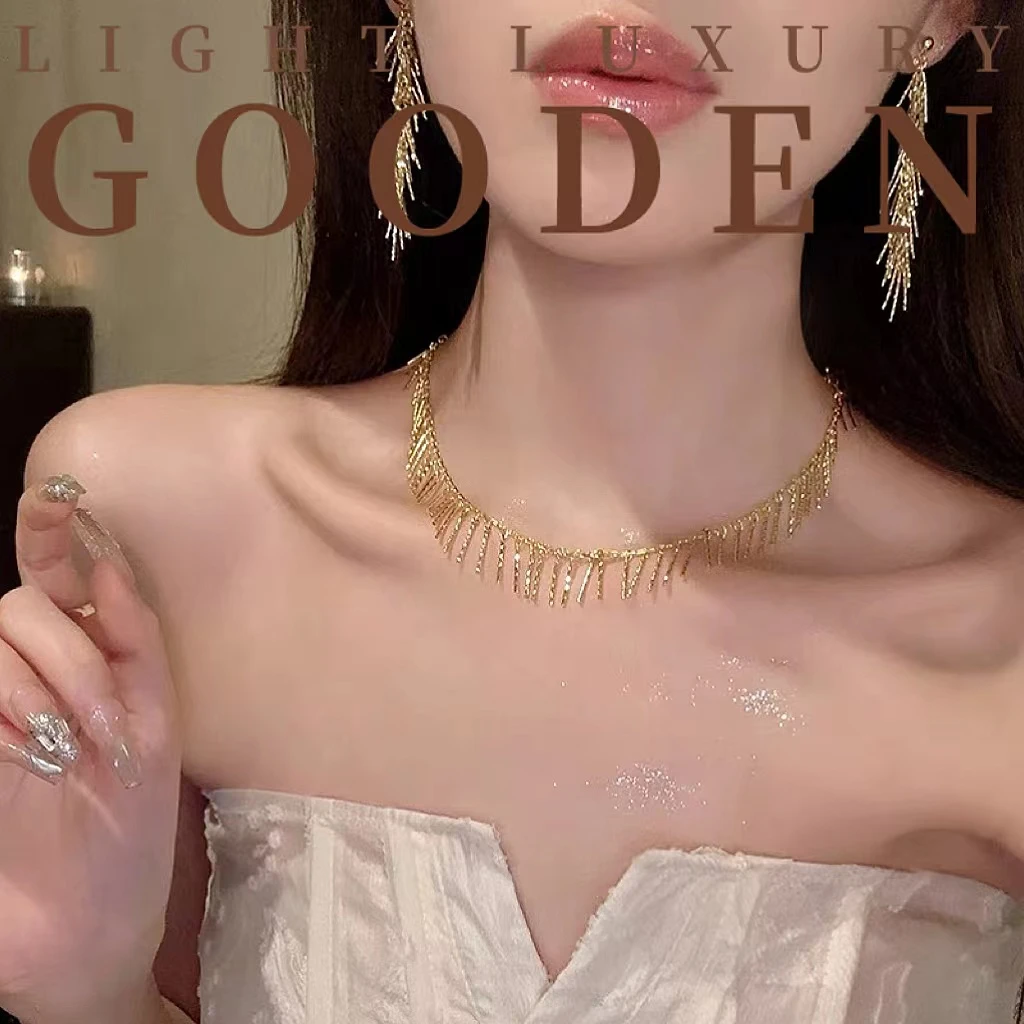 铜合金项链 【流光】双11当天特别链接项链+耳环冲冲冲