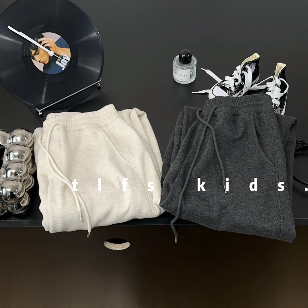 童例「24462亲子香蕉卫裤」秋季保暖妈妈休闲百搭中童男女童长裤潮