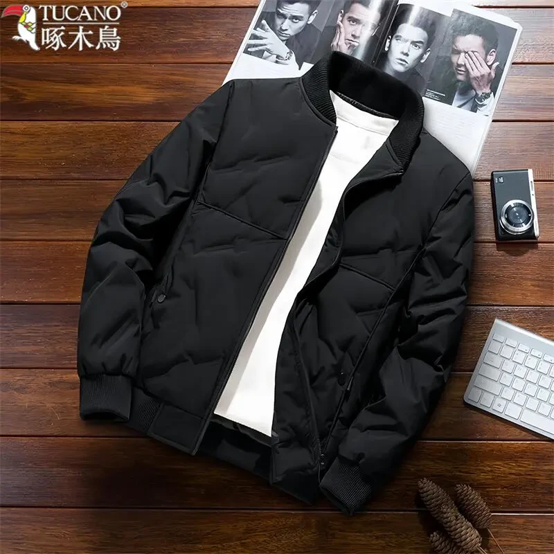 TUCANO/啄木鳥高端新款秋冬季棉服男款保暖加厚夹克爆款棉衣外套