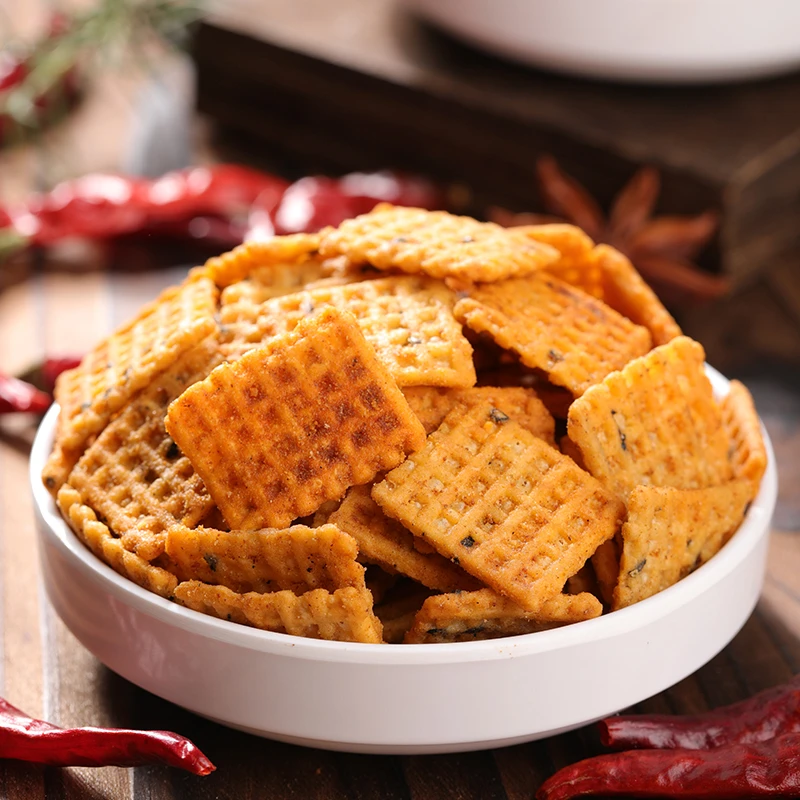 【李老板】老式锅巴麻辣小零食散装怀旧大袋粗粮锅巴