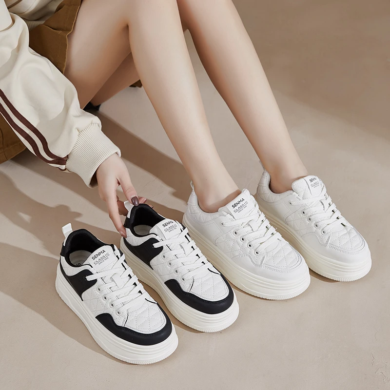 森马爆款女鞋休闲女鞋爆款时尚百搭厚底增高板鞋潮鞋福袋清仓 004