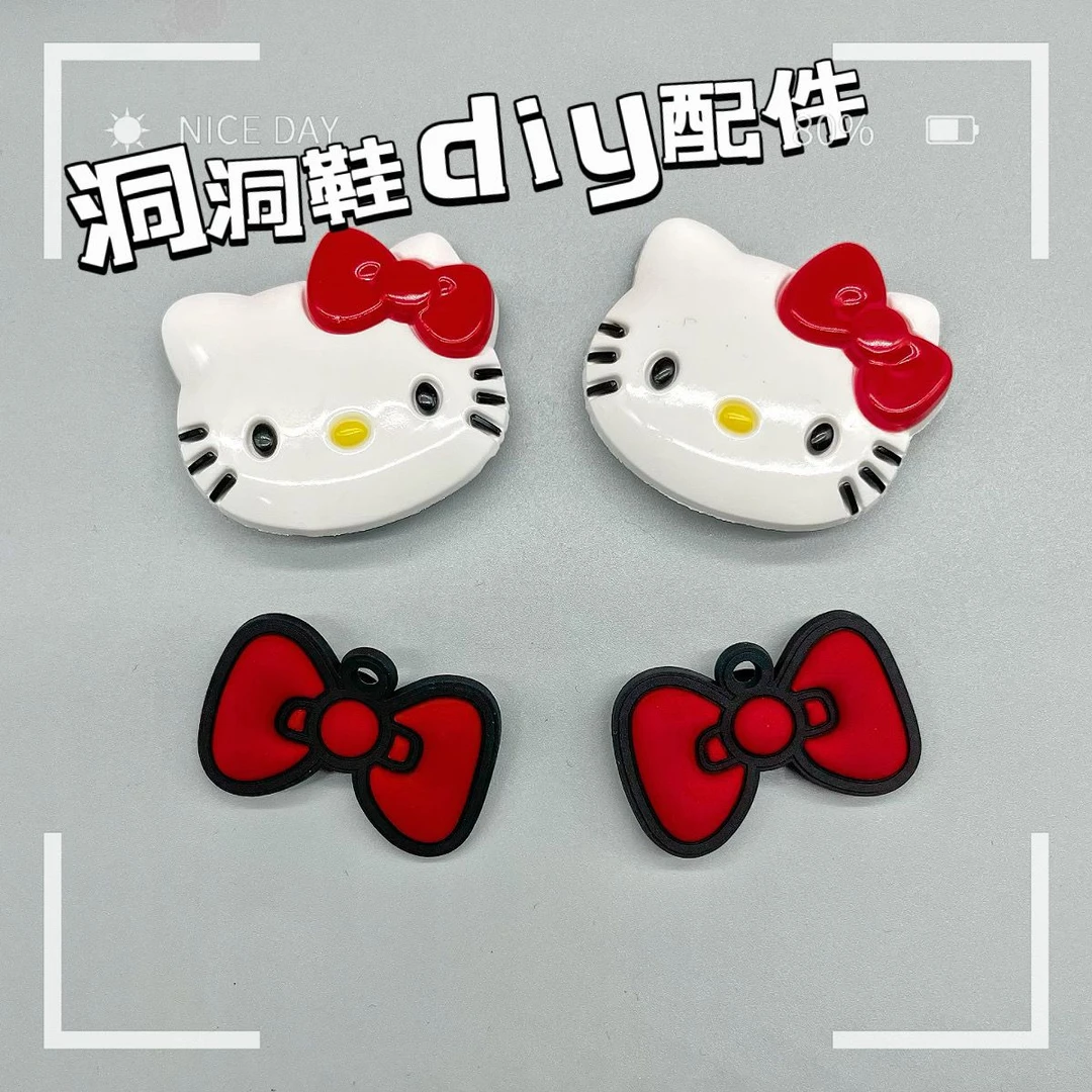 洞洞鞋配饰适配可爱潮流鞋花鞋面饰品diy装饰扣卡扣可拆卸配件
