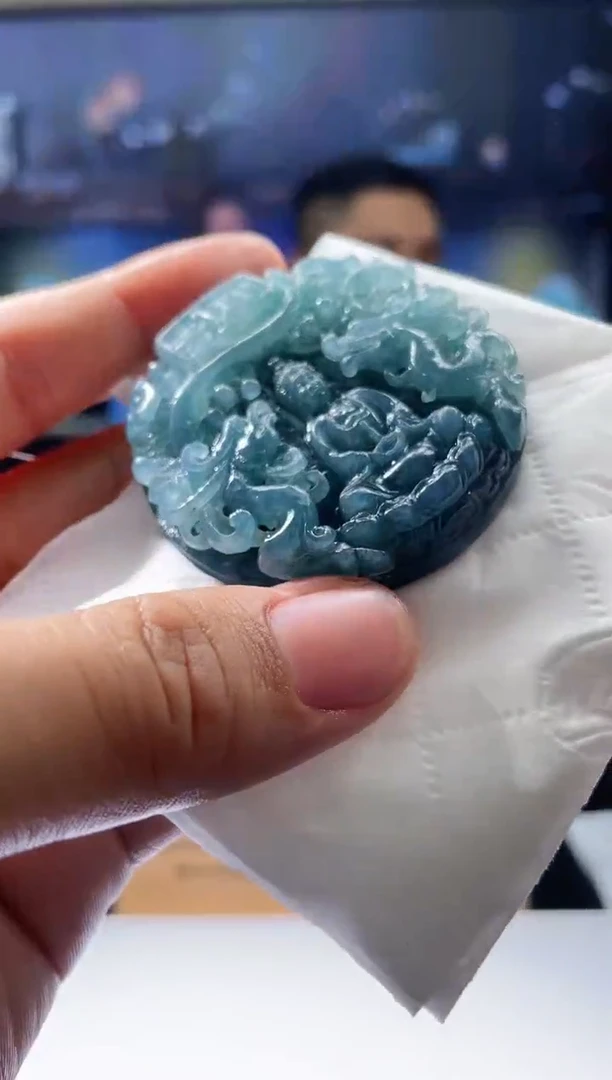 【闪购商品】定制翡翠未镶嵌81-毛货挂件需要抛光