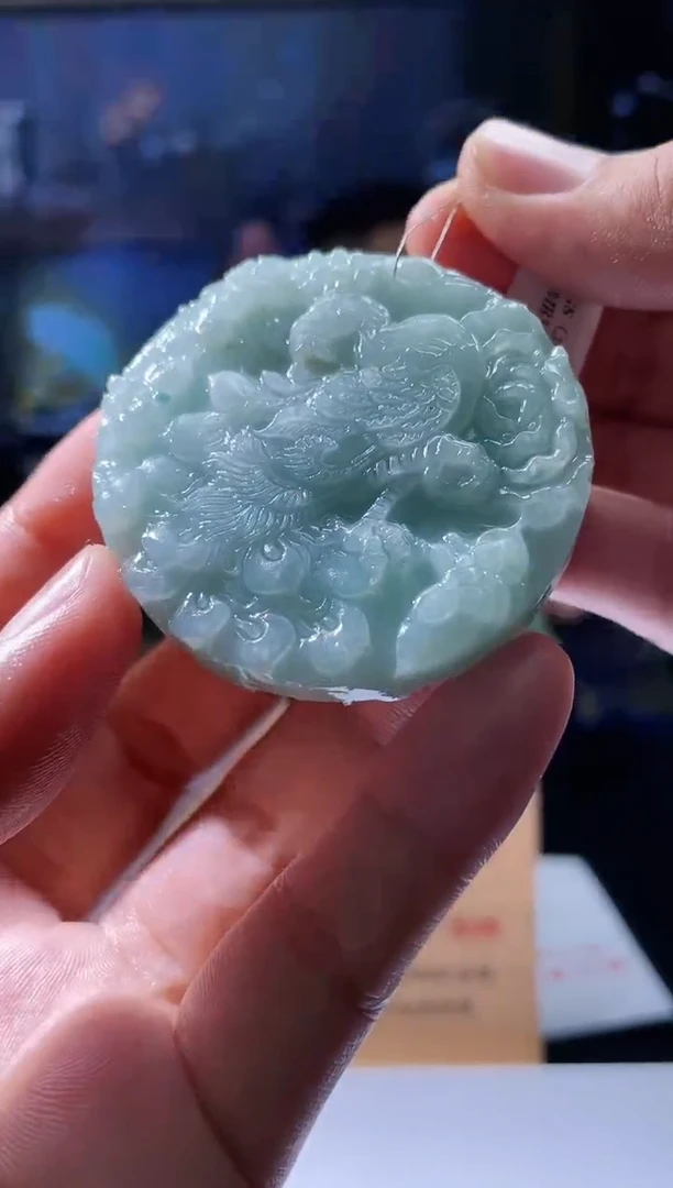 【闪购商品】定制翡翠未镶嵌17-毛货挂件需要抛光