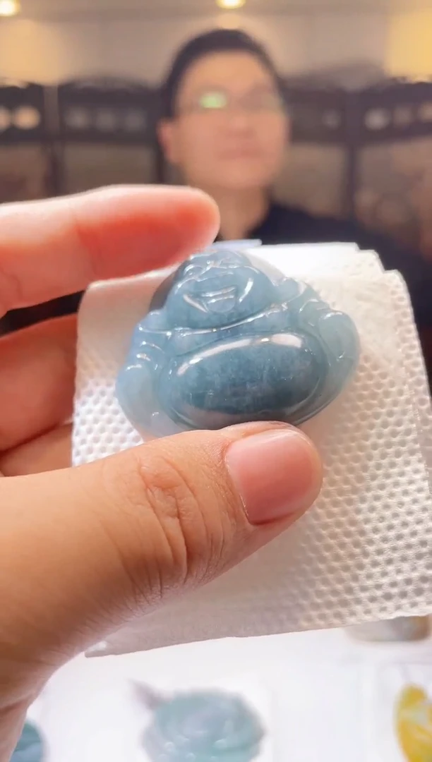 【闪购商品】定制翡翠未镶嵌2-毛货挂件需要抛光