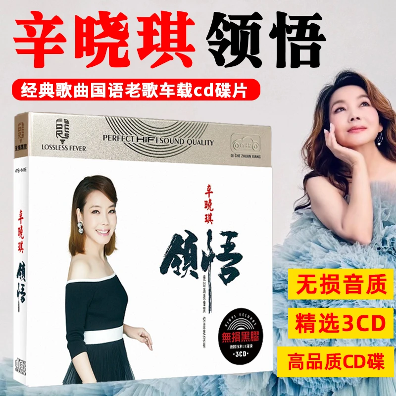 辛晓琪专辑CD领悟 经典歌曲国语老歌汽车载cd碟片无损音质