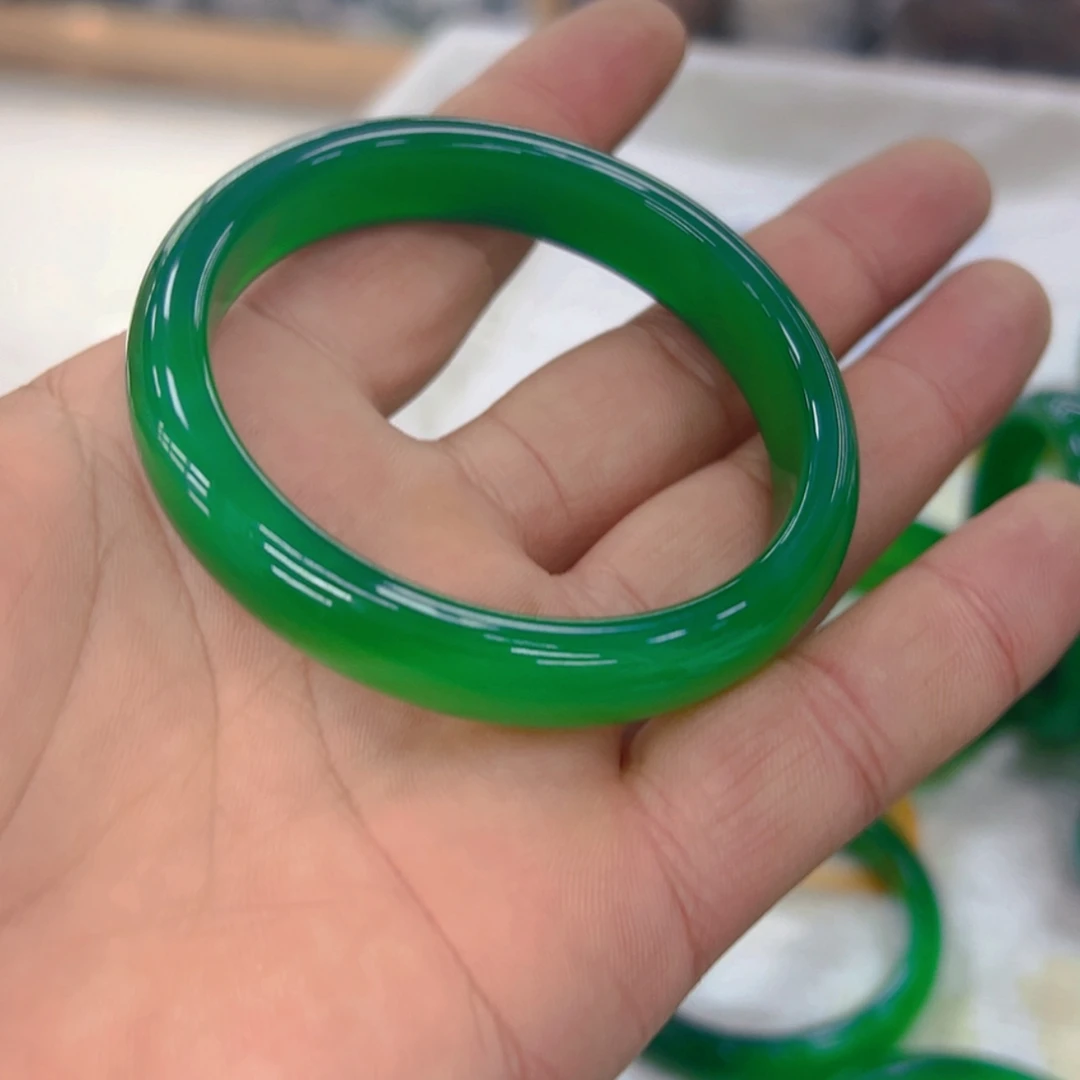 【闪购商品】黄晶手镯银S925镶嵌玛瑙
