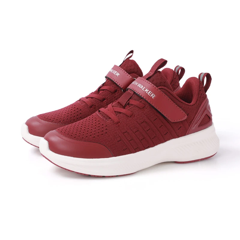 足行健秋冬舒适休闲网面透气轻便户外时尚按摩鞋足弓支撑磁石理疗