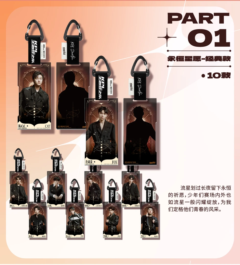 拆盒【推推/许愿/平拆】恰少年集结令playfullyKPL梦之队挂饰盲盒