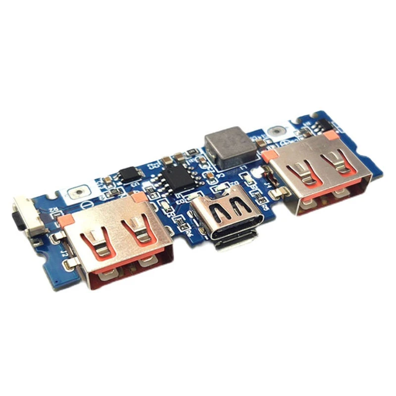 充电宝移动电源主板Type-c锂电池双usb充电宝电源板 5V2.4A 高效