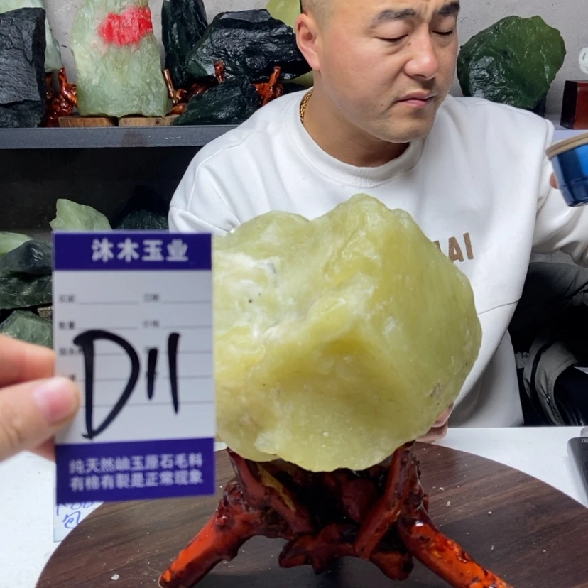 【闪购商品】蛇纹石玉原石未镶嵌