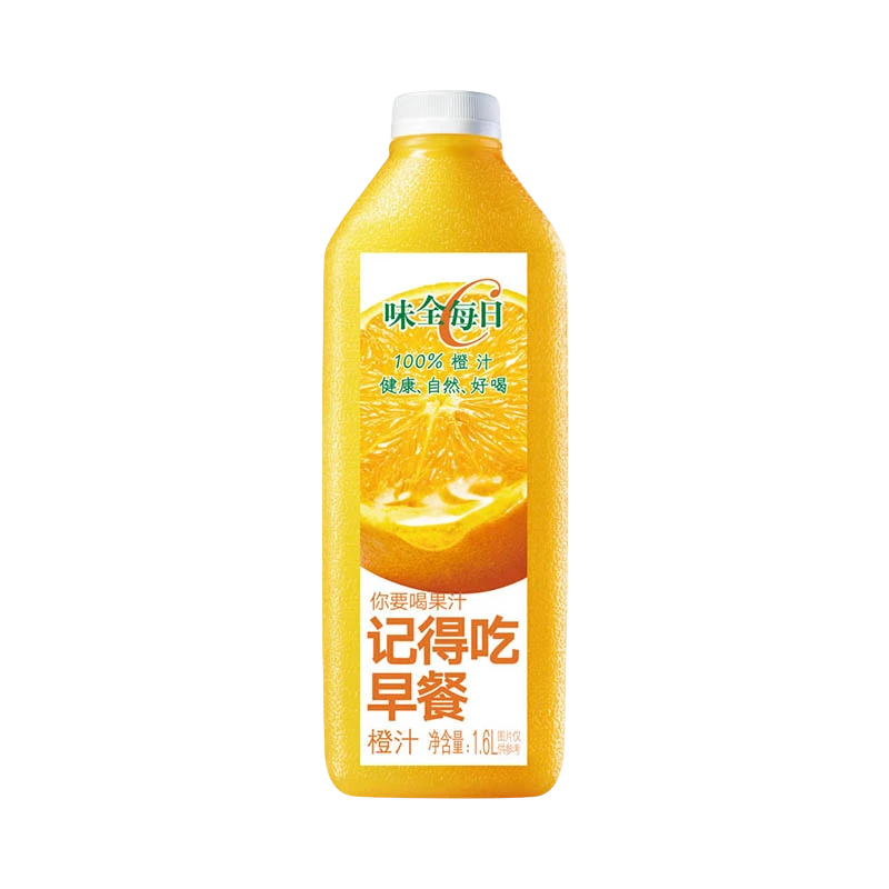 味全每日C鲜橙汁1.6L/瓶  0045