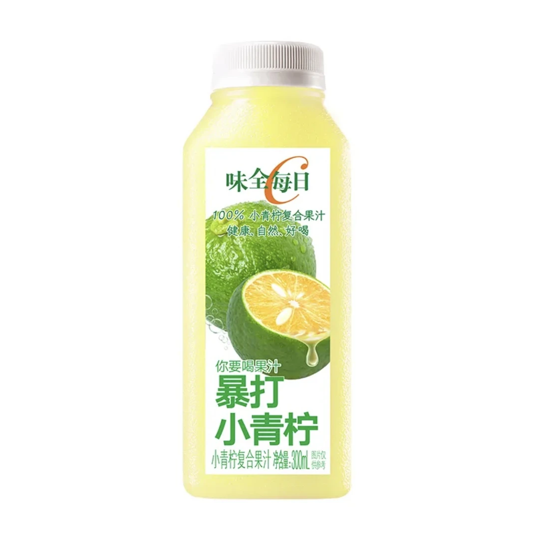 味全小青柠复合果汁300ml/瓶
