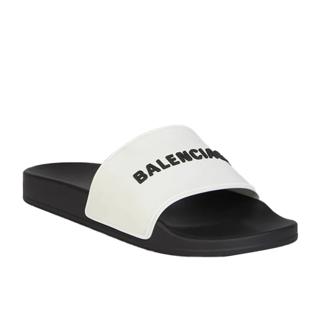 全新未使用 Balenciaga/巴黎世家 夏季休闲时尚黑白拖鞋（无原盒）