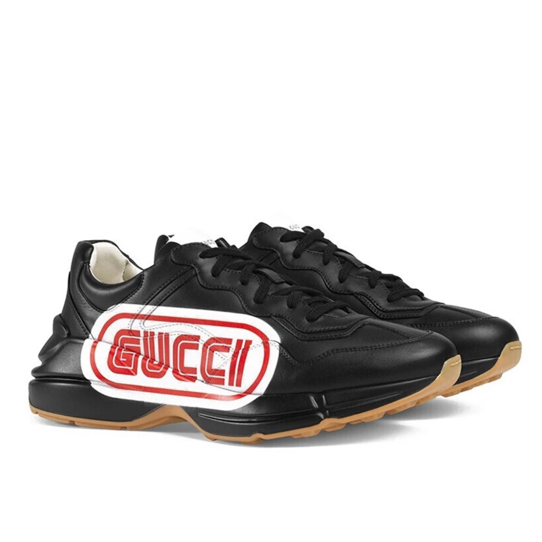 未使用 GUCCI/古驰 低帮拼色运动休闲鞋经典老爹鞋（瑕疵）男鞋