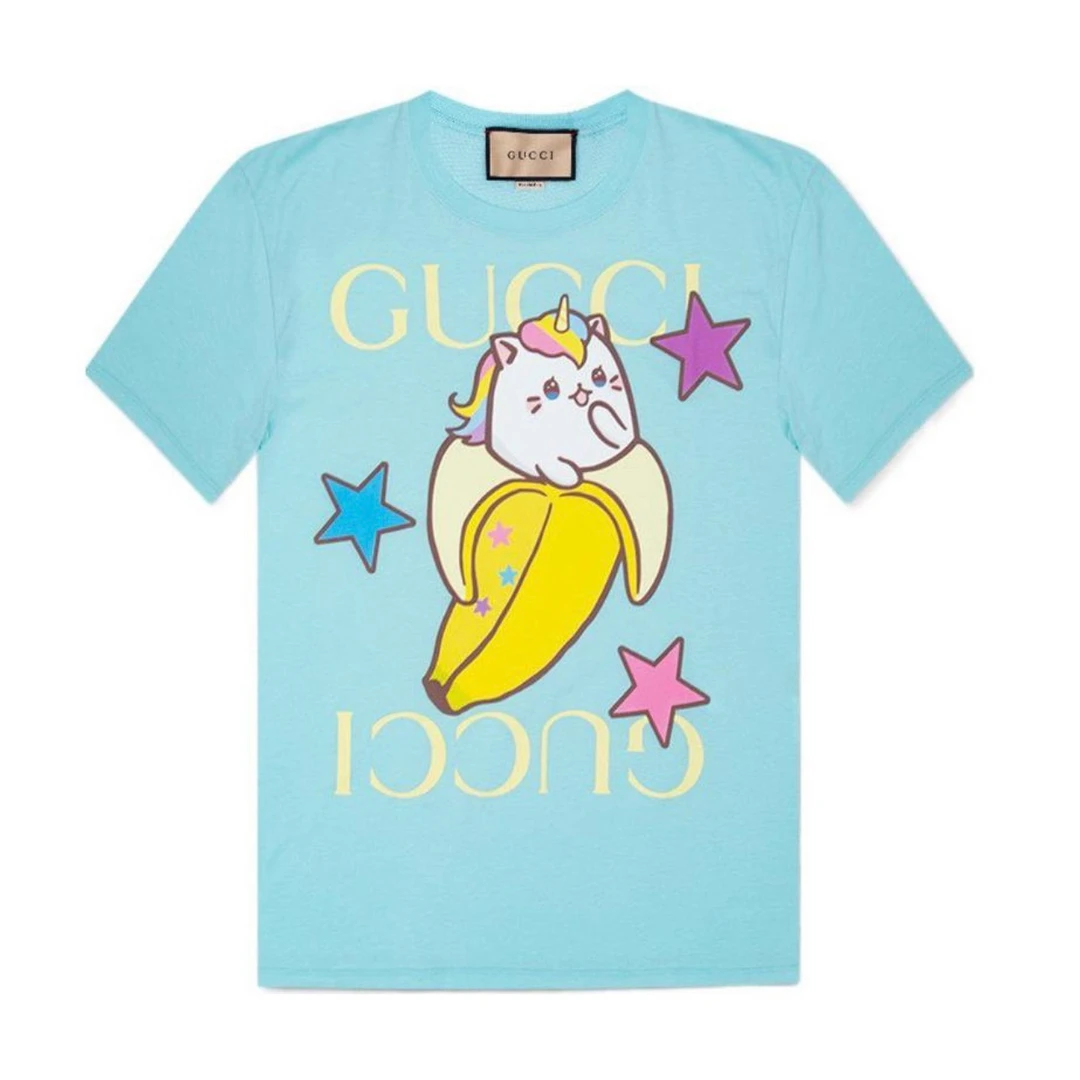 全新未使用 GUCCI/古驰 古驰Gucci香蕉短袖T恤