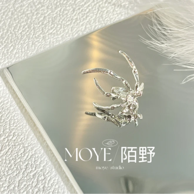 MOYE/陌野耳骨夹”蛛芒“！原创时尚欧美气质百搭爆款小众个性耳骨夹