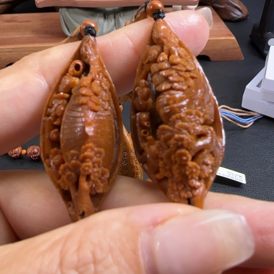 橄榄核核雕不*11个核舟记单子