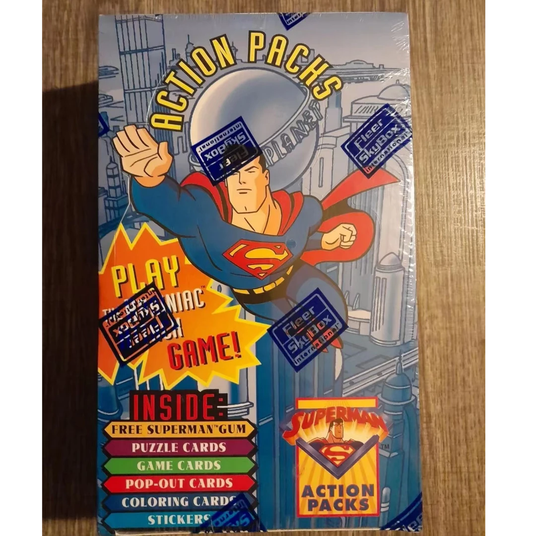 【DC】超人 1996年SKYBOX FLEER公司漫画卡牌（默认代拆）