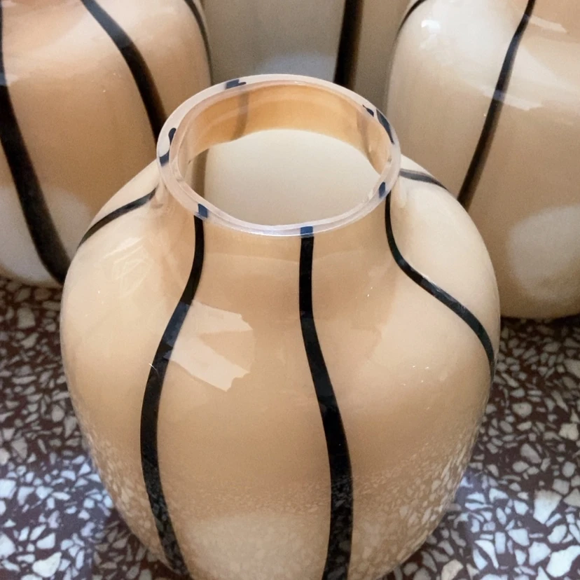 【闪购商品】奶茶玻璃花瓶玻璃器皿