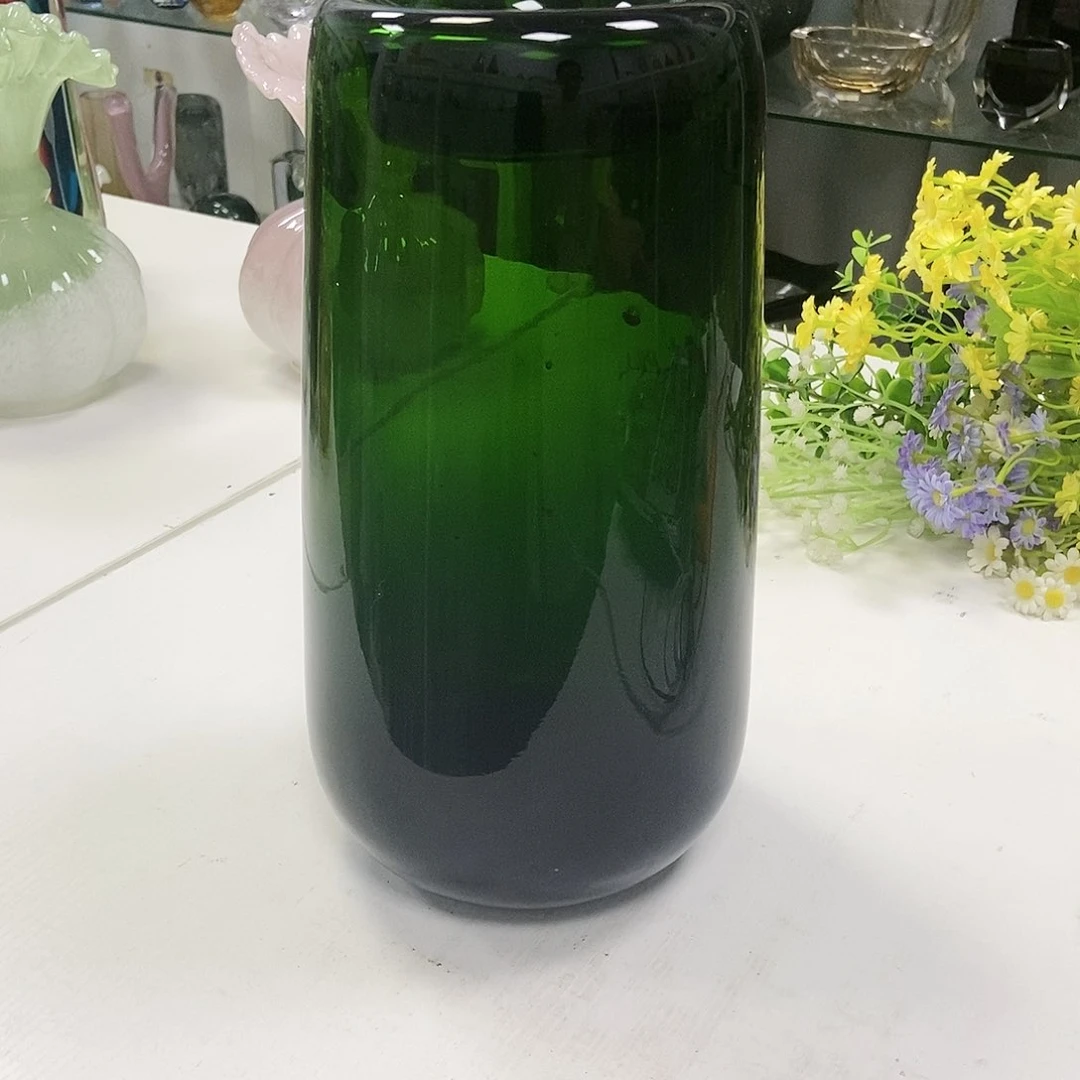 绿色琉璃花瓶摆件家居设计28花瓶