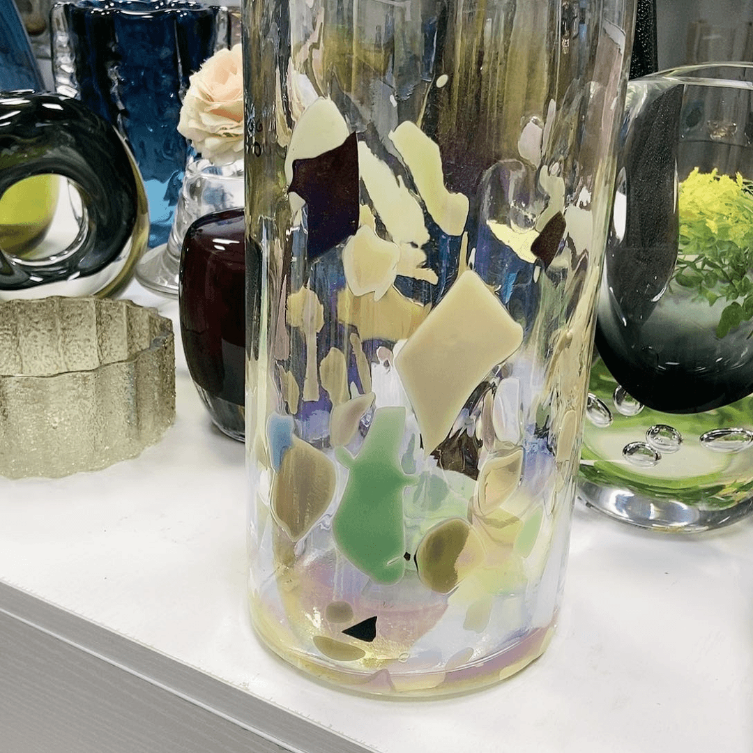 琉璃花瓶摆件家居设计高30