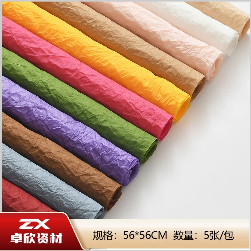 雪奈纸手揉蓬蓬纸易定型不变形鲜花内衬包装纸纸艺