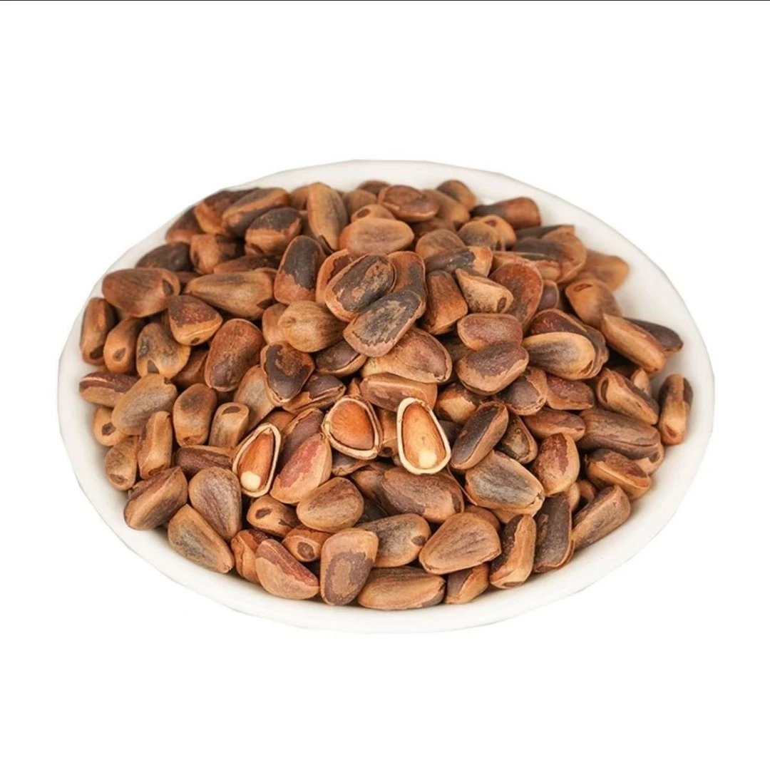 新货开口松子大松子开口松子坚果松子原味开口松子批发净重500克