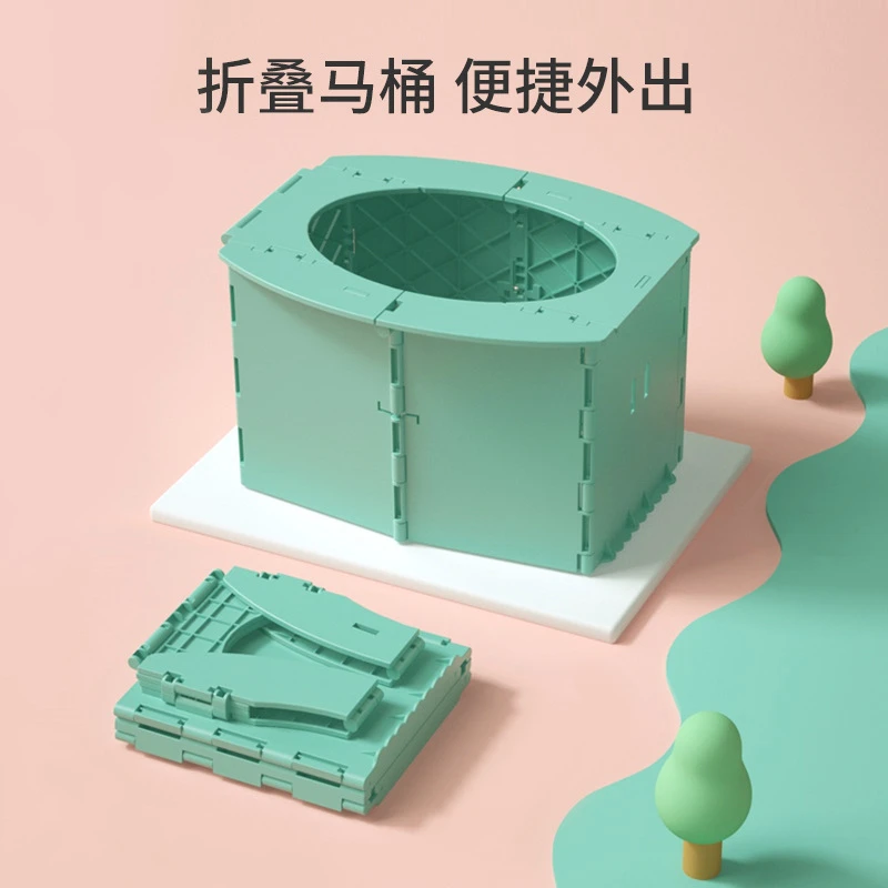 儿童折叠坐便器便携式车载马桶婴儿尿壶小孩尿盆男女宝宝外出旅行