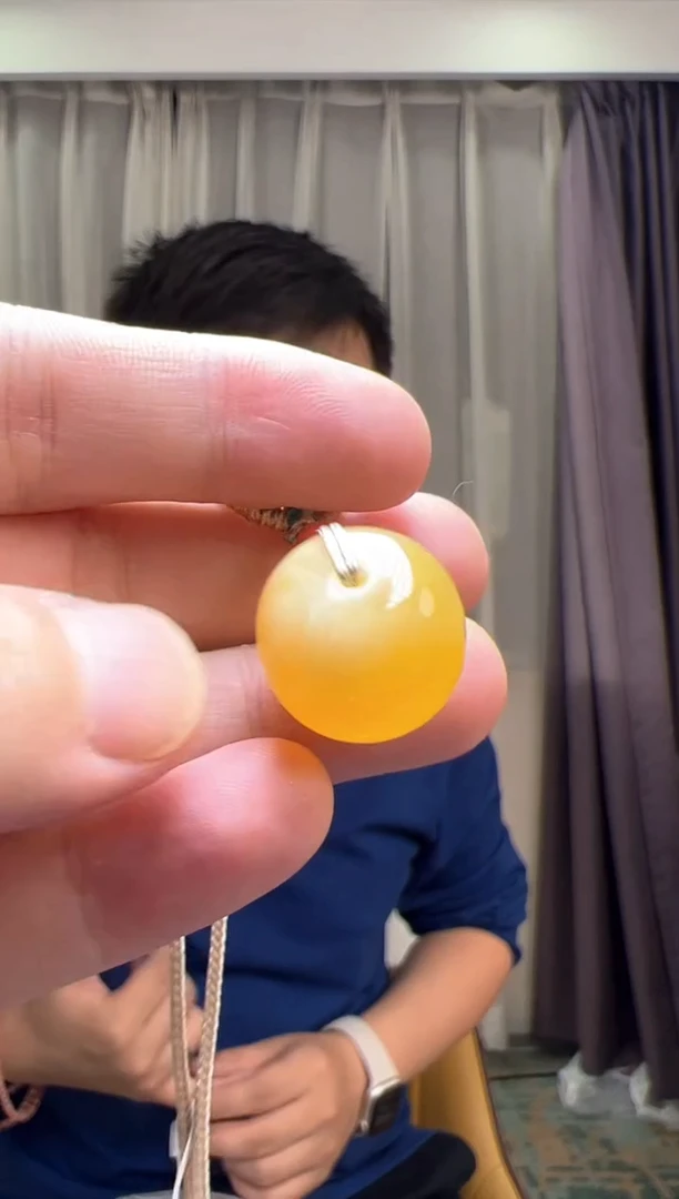 【闪购商品】琥珀吊坠(不含链)未镶嵌蜜蜡平安扣