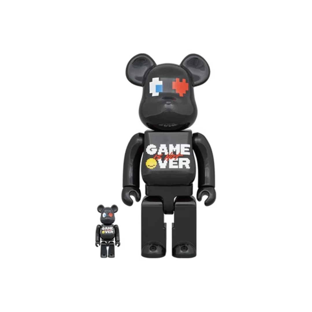 Bearbrick 积木熊 吃豆人 400%+100%