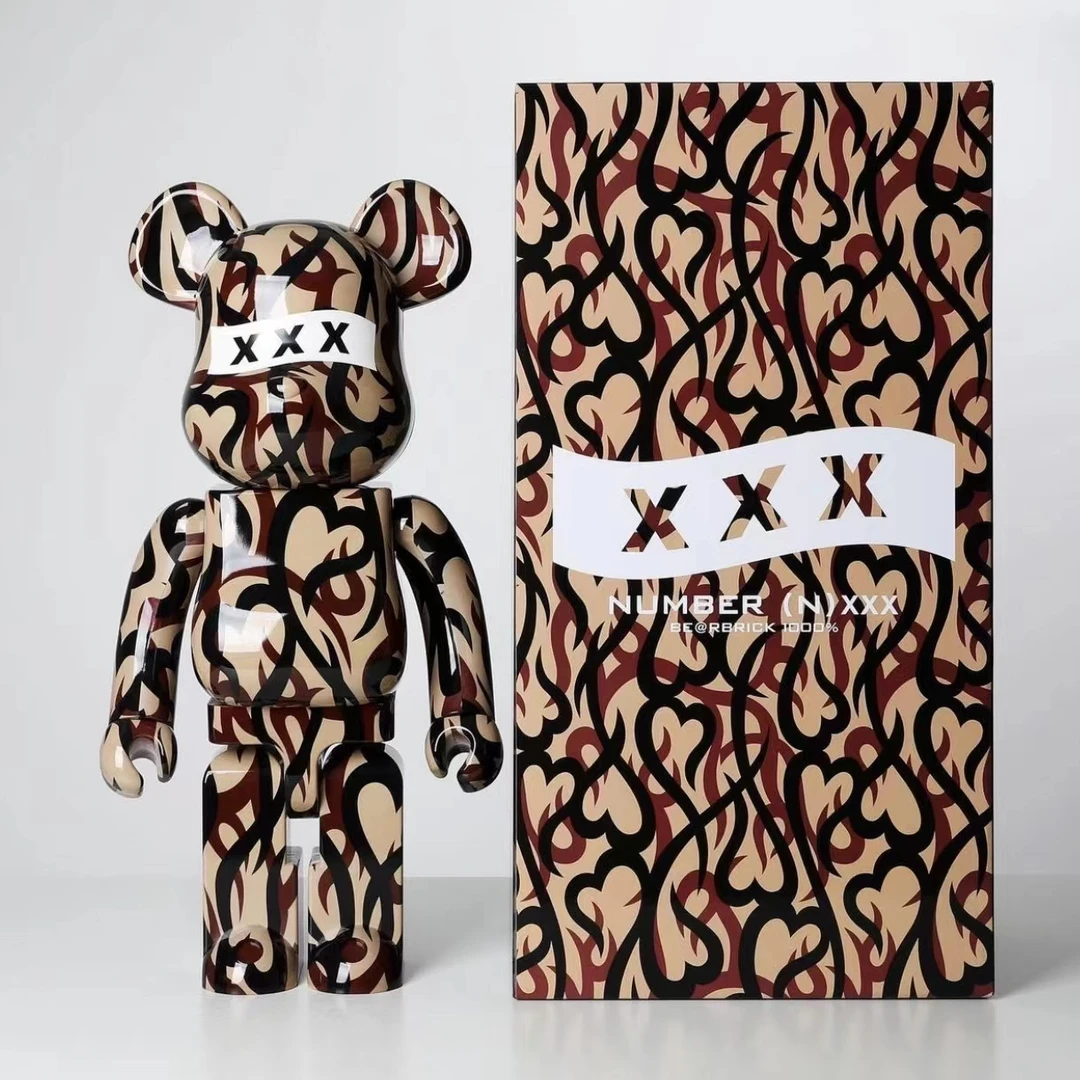 Bearbrick 积木熊 xxx 荆棘 1000%