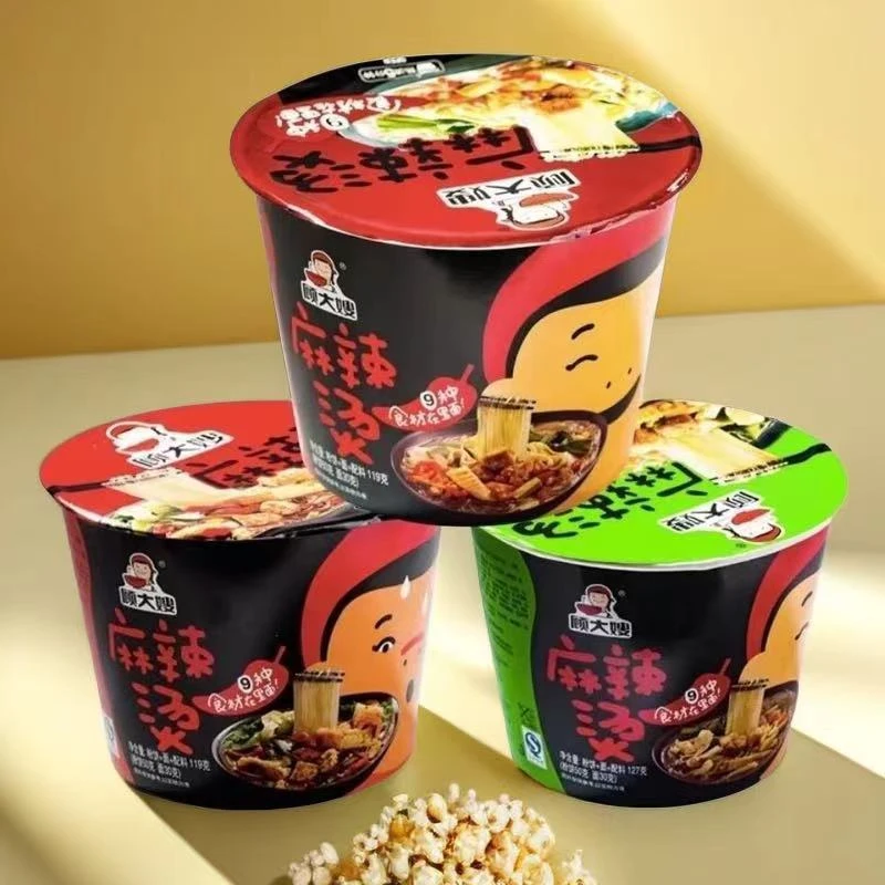 顾大嫂麻辣烫夜宵冲泡速食重庆酸爽鲜香美味速食充饥麻辣酸辣口味