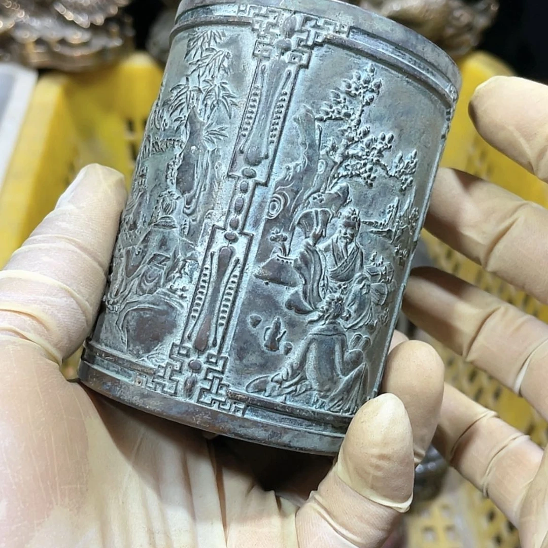 【闪购商品】瓷笔筒用****2