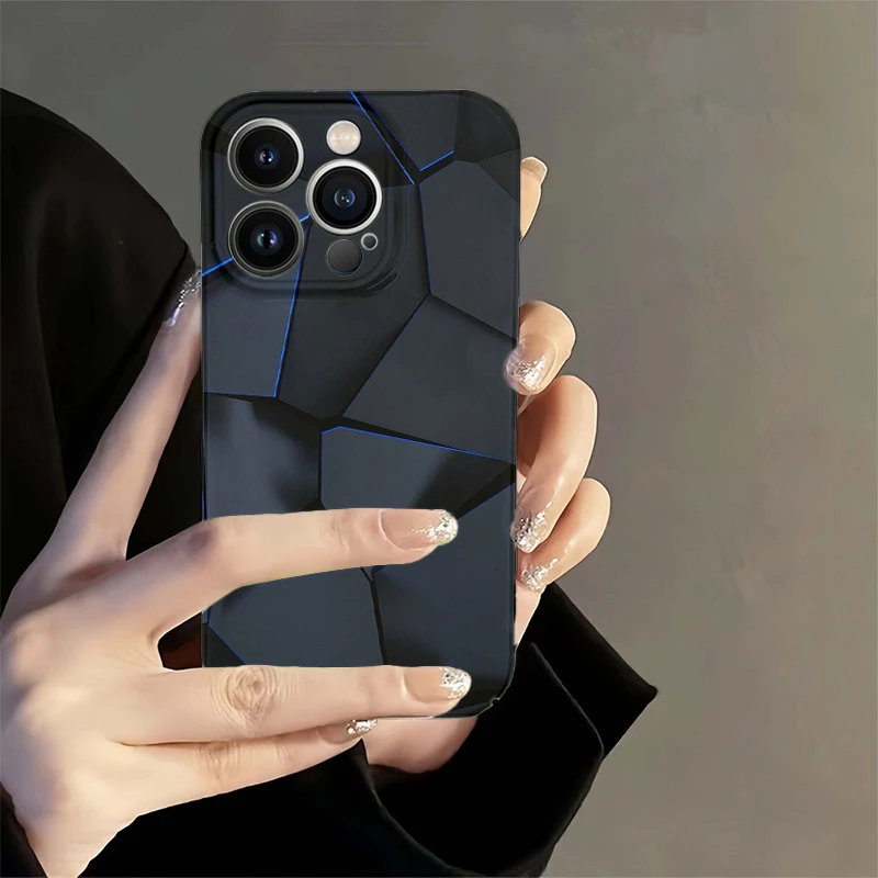 不规则拼接块苹果15手机壳14菲林iPhone13promax华为vivo荣耀OPPO