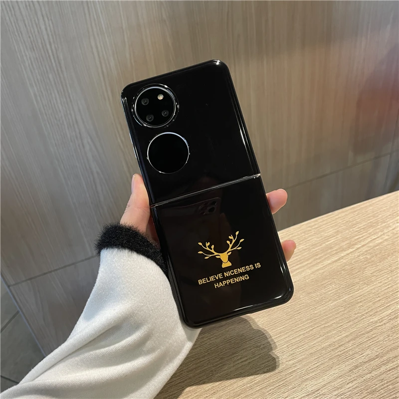 创勒华为p50pocket手机壳硅胶POCKETS保护壳高端超薄折叠屏防摔