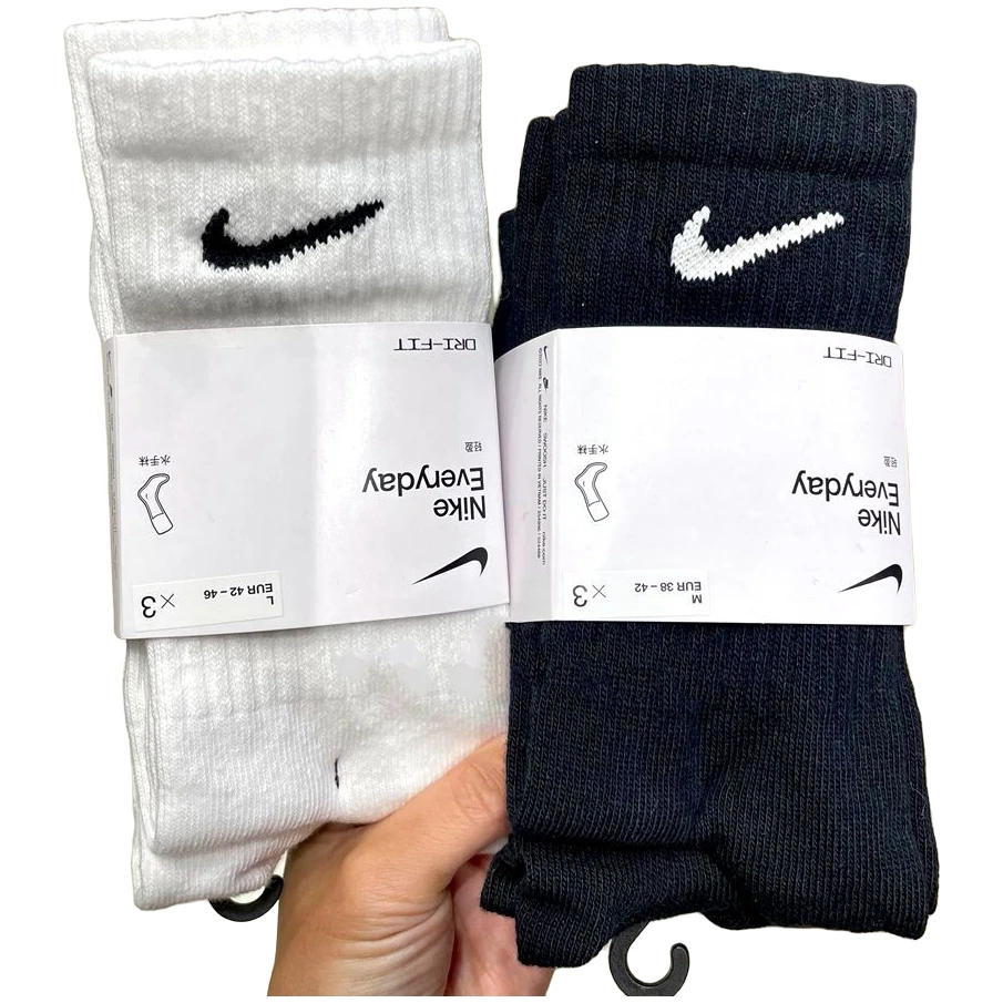 Nike/耐克袜子纯棉毛巾底短中筒长筒保暖透气男女百搭篮球运动袜n