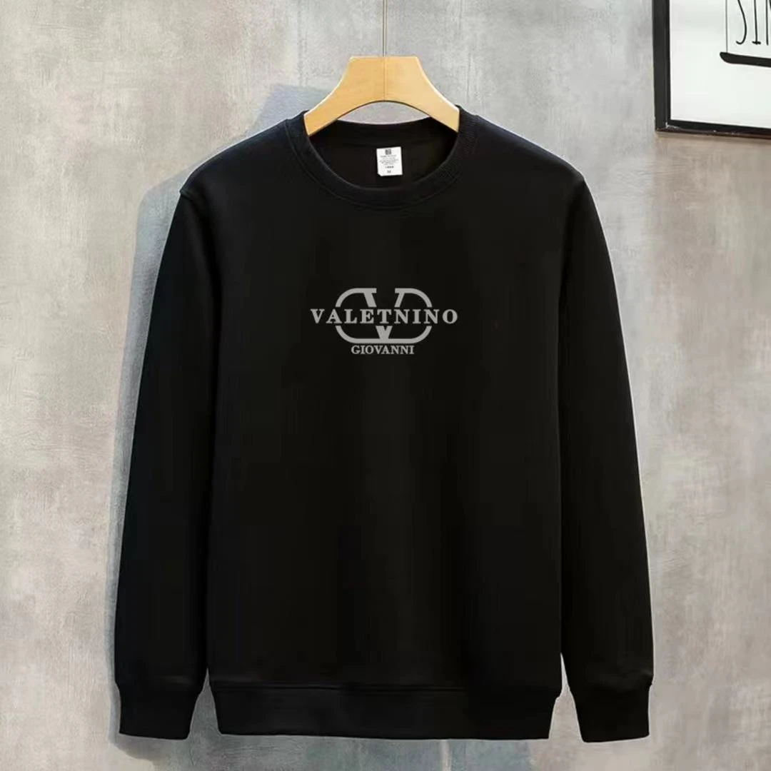 秋冬上新男士圆领休闲长袖舒适百搭简约潮流套头打底衫卫衣【CVD】