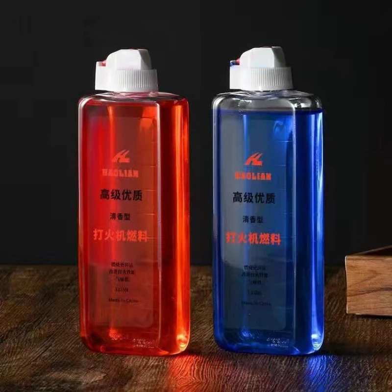 清香型煤油打火机通用133毫升大瓶透明油仓可视优质打火专用油原