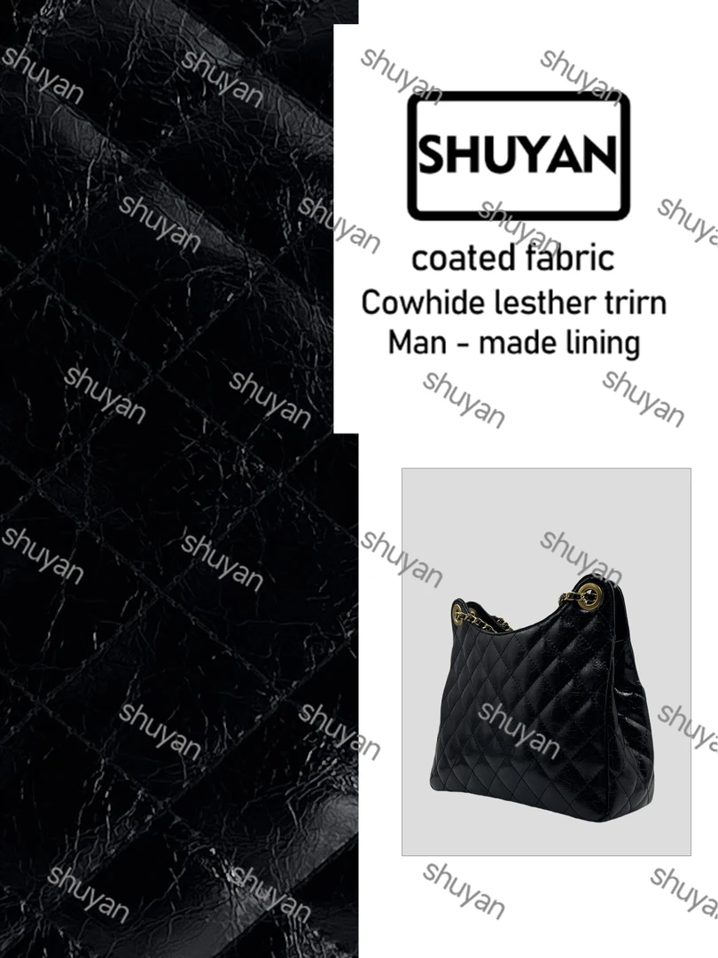 姝宴姝宴手工打造真皮女士新款包TA0227黑色油蜡猫