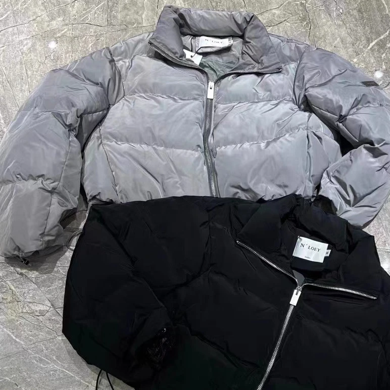 深圳MMOUHUO冬季新款立领拉链款面包服外套