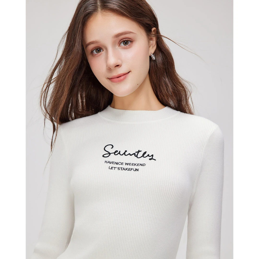 IEF/爱依服2025秋冬新款美式甜酷时尚辣妹气质个性百搭针织上衣