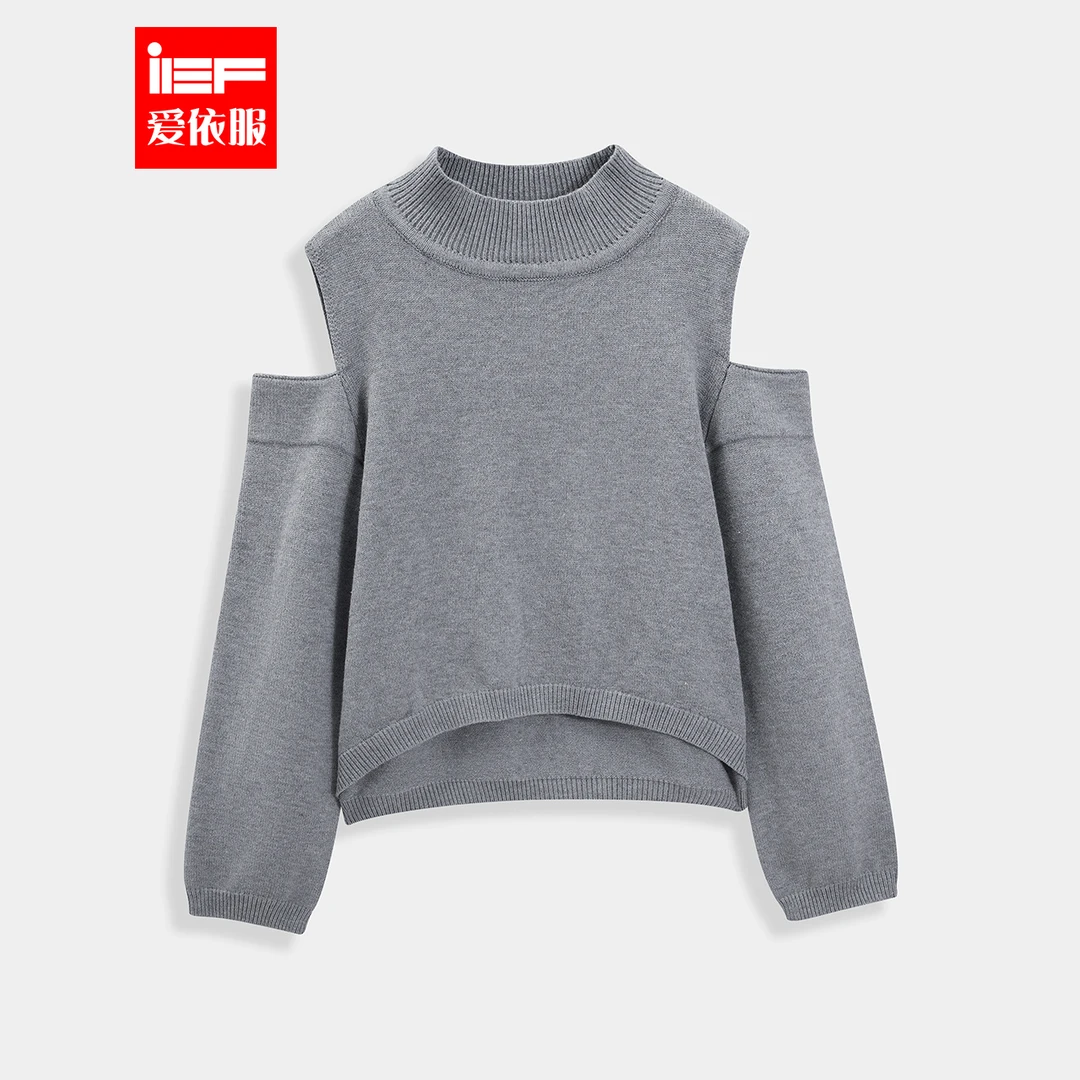 IEF/爱依服2025秋季新款韩版时尚简约设计小众百搭显瘦毛织上衣