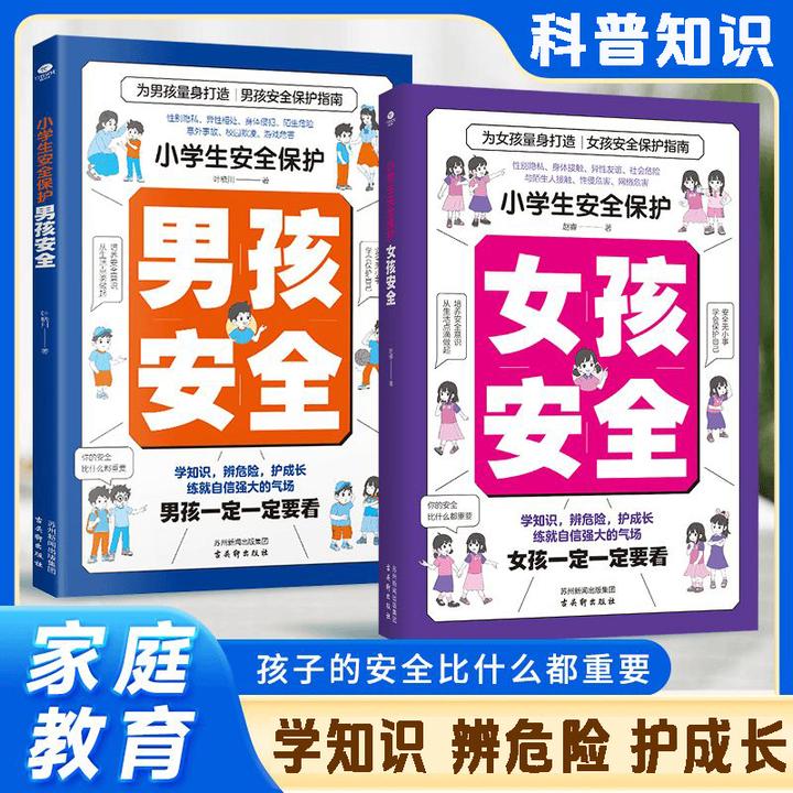 【男孩女孩安全保护】小学生青春期成长启蒙培养孩子自我保护SW