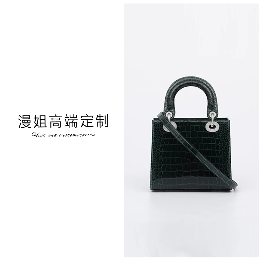 2024年秋冬新款真皮女包轻奢百搭黑色包包休闲时尚H11