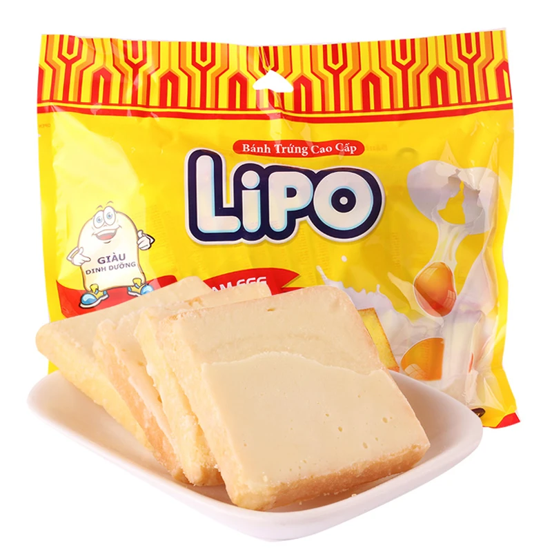 Lipo【官旗直售】原味面包干300g/袋酥脆饼干美味早餐零食独立包装